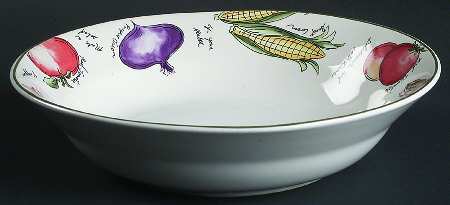 Garden Delight Coupe Soup Bowl