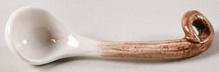 Thanksgiving Banquet All Ceramic Sugar Spoon