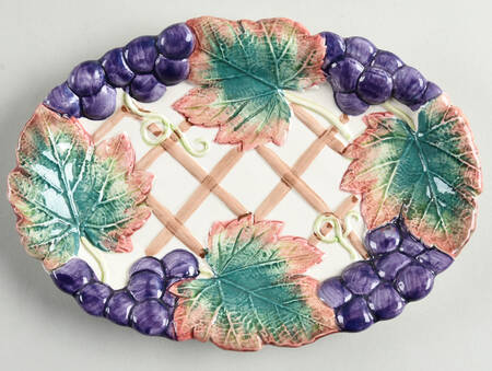 Thanksgiving Banquet Underplate for Figural Sauce Boat