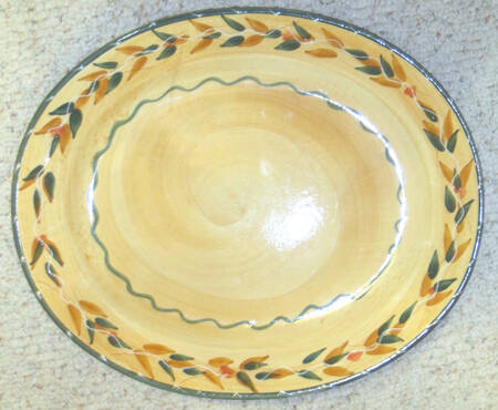 FUO37 15" Oval Serving Platter