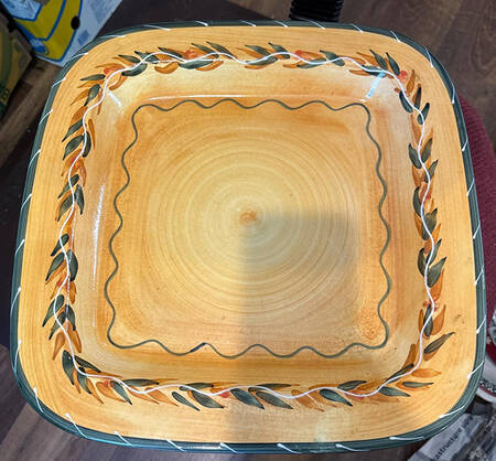FUO37 13" Square Serving Platter