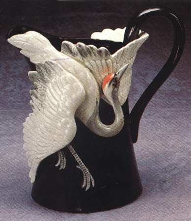 Tsuru Figural Pitcher