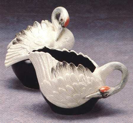 Tsuru Figural Creamer