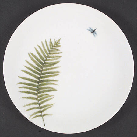 Imperial Fern Salad Plate