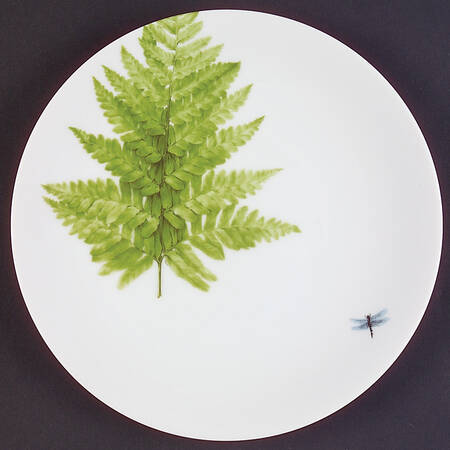Imperial Fern Salad Plate