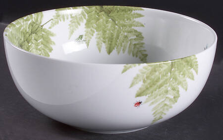 Imperial Fern 9" Salad Serving Bowl