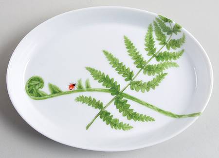 Imperial Fern Canape Plate