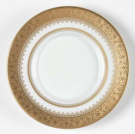 Imperial Heritage White and Gold Bread & Butter Plate