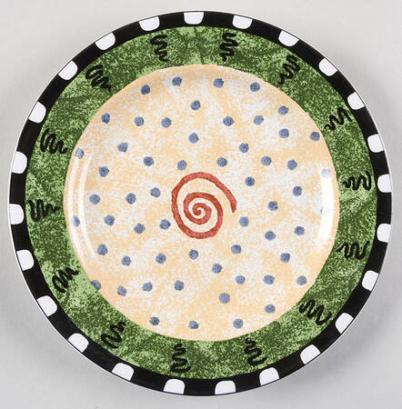Confetti Salad Plate