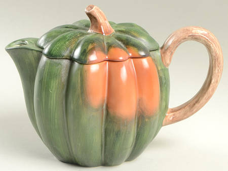 Vegetable Harvest Teapot & Lid