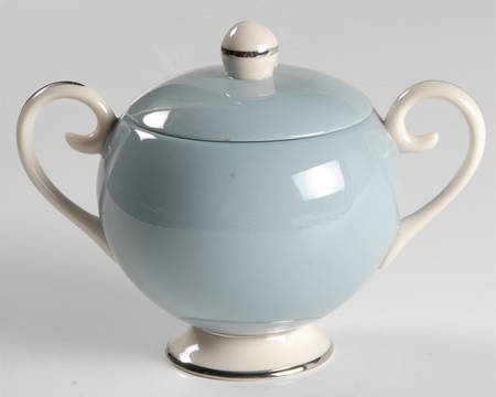 California Strata Blue Sugar Bowl & Lid