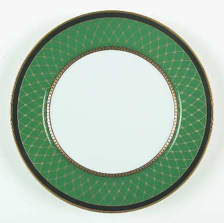Chaumont II Teal Green Salad Plate