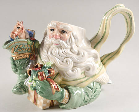 Gregorian Collection Figural Teapot No Lid