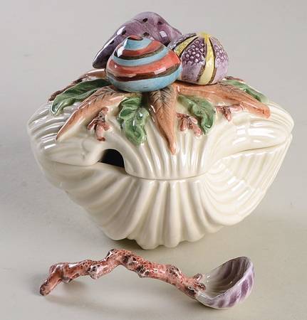 La Mer Sugar Bowl & Lid
