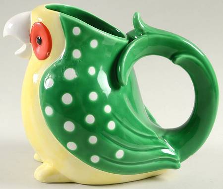 Caribbean Parrot 24 Oz Pitcher