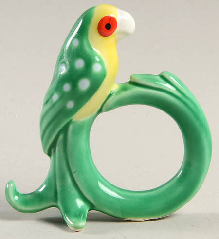 Caribbean Parrot Napkin Ring
