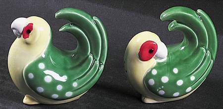 Caribbean Parrot Salt & Pepper Set