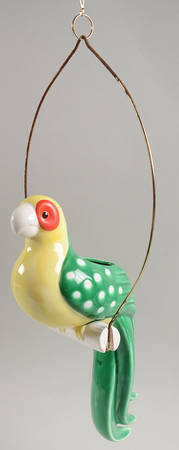 Caribbean Parrot Hanging Planter