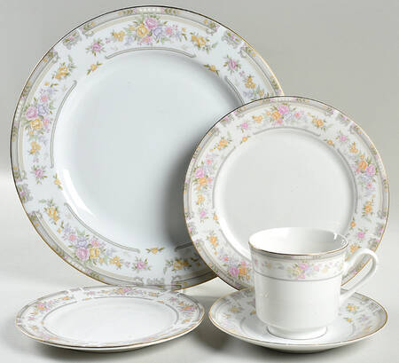 Southampton (Design on Edge) 40 Piece Estate Set