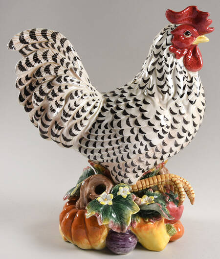 Gardening Gourmet Hen Figurine
