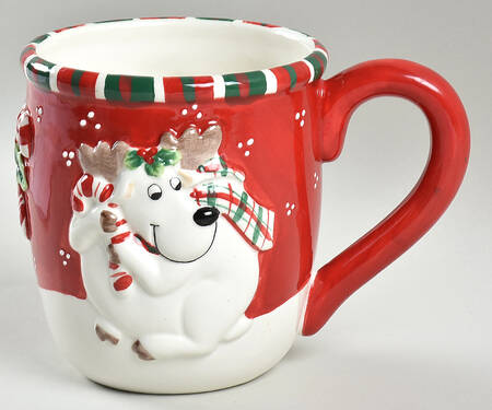 Plaid Christmas Mug