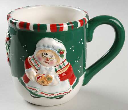Plaid Christmas Mug