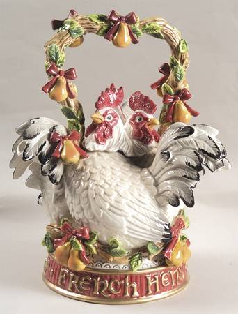 Twelve Days of Christmas Teapot & Lid