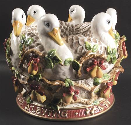 Twelve Days of Christmas Large Cachepot