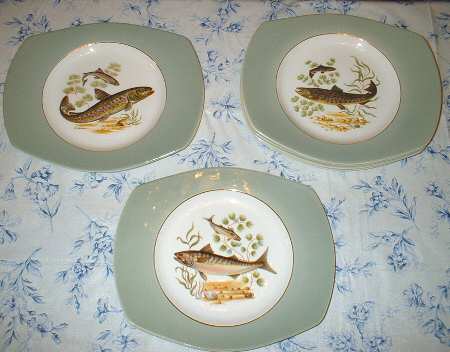 FIG7 Green Dinner Plate