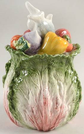 English Garden Bunnies Small Canister & Lid