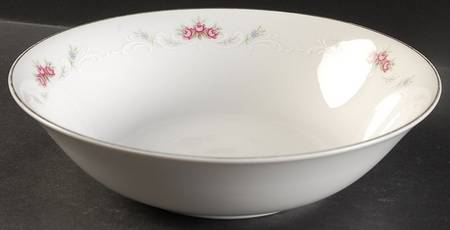 Trellis 9" Round Vegetable Bowl