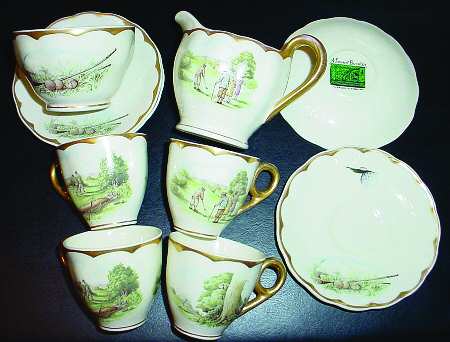 FRB3 Flat Cup & Saucer Set