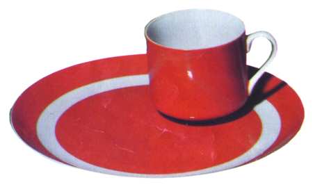 La Ronde Orange by Fitz &amp; Floyd