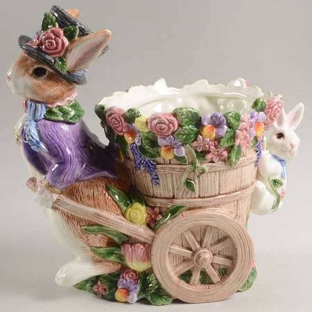 Mayfair Bunny 9" Planter