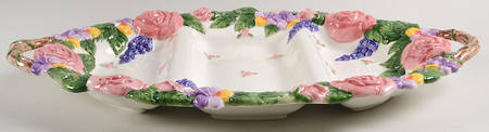 Mayfair Bunny 3-Part Oval Divided Server