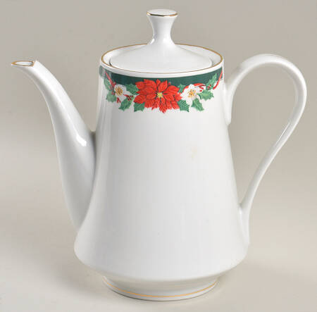 Deck the Halls Coffee Pot & Lid