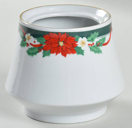 Deck the Halls Sugar Bowl No Lid
