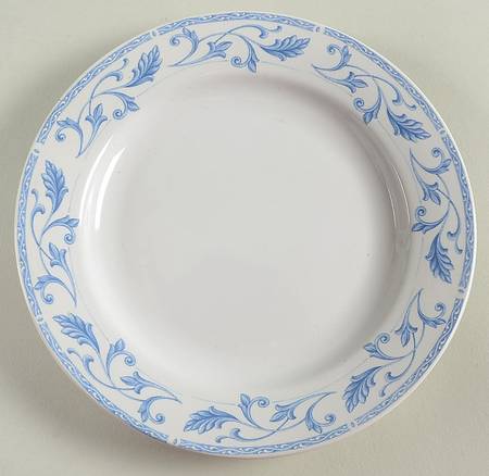 Bluescroll Salad Plate
