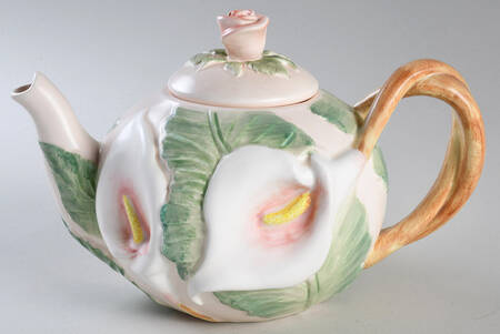 Lily of The Valley Teapot & Lid
