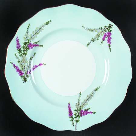 Highland Heather (15 Scalloped Salad Plate) by Foley