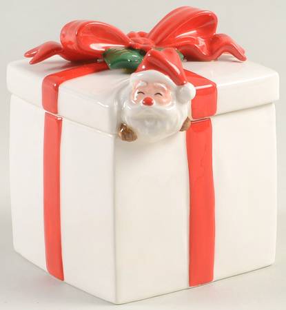 Spirits of Christmas Square Box with Lid