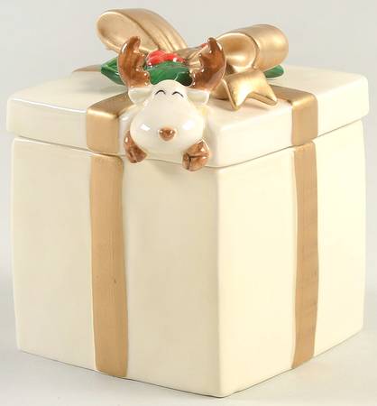 Spirits of Christmas Square Box with Lid