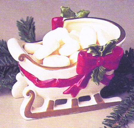 Spirits of Christmas Open Candy Dish