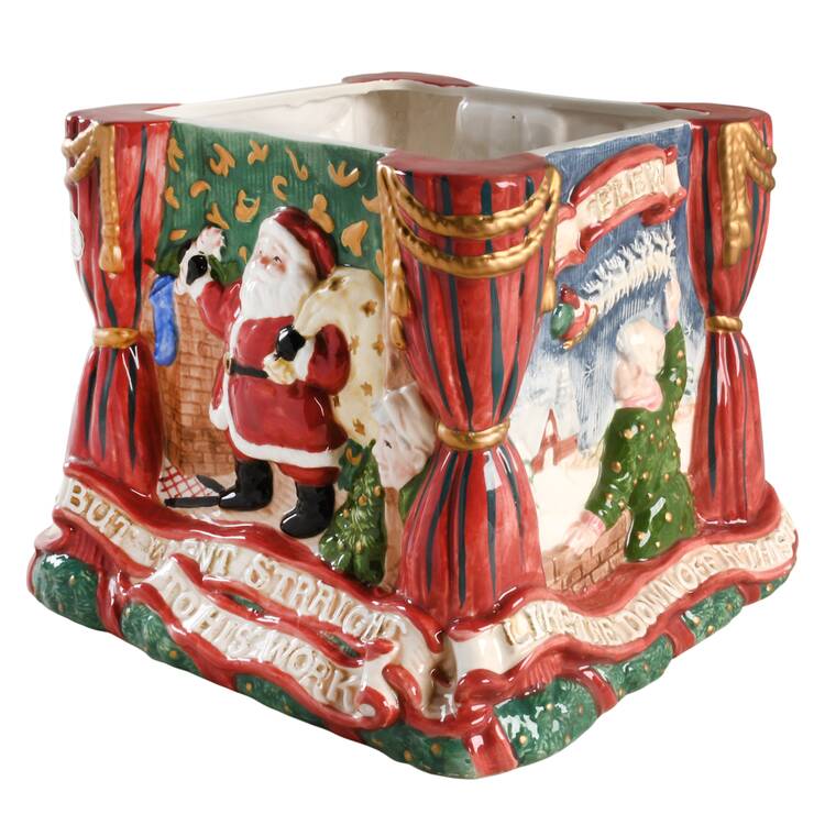 The Night Before Christmas Cookie Jar No Lid