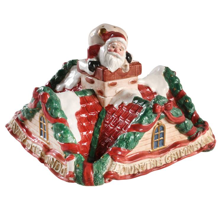 The Night Before Christmas Lid for Cookie Jar