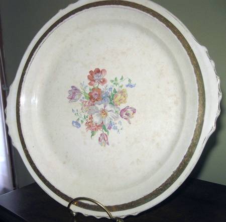 FSX107 Handled Cake Plate