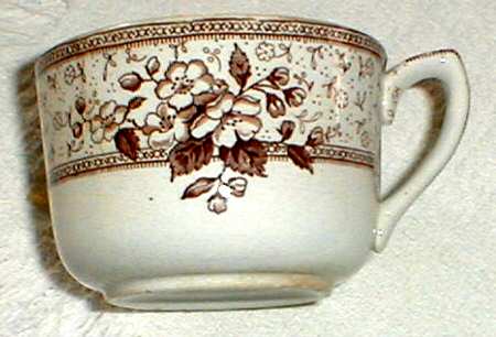 Melrose Brown Flat Cup