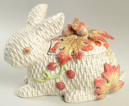 Autumn Fields Bunny Box & Lid