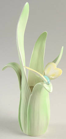 Elegant Butterflies 8" Vase