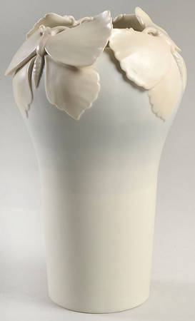 Elegant Butterflies 9" Vase